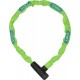 Цепной велозамок на ключ ABUS Steel-O-Chain 5805K/75см 05-0072491 (лаймовый)