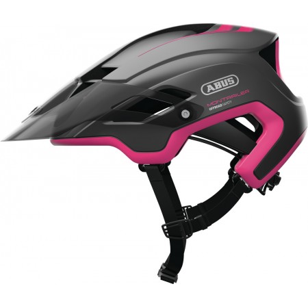 Шлем MTB ABUS Montrailer (fuchsia pink, черно-розовый)