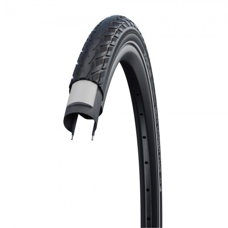 Покрышка 28x1.40 700x35C (37-622) Schwalbe Delta Cruiser Plus Punctur B/B+RT HS431 GREEN 50EF 05-11101077.01