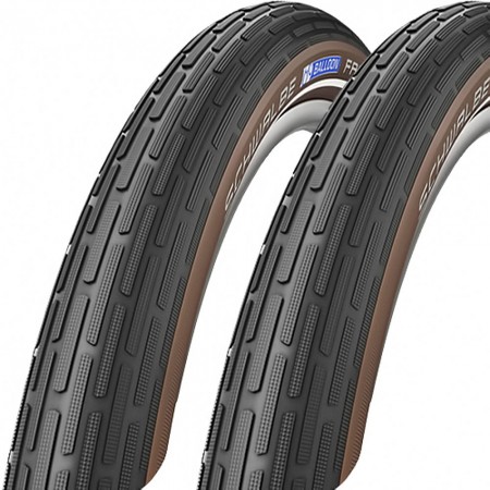 Покрышка 28x2.00 (50-622) Schwalbe FAT Frank K-Guard B/CO+RT HS375 SBC 50EPI 05-11101227 (чёрный с коричневой боковиной)