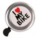 Звонок для велосипеда Joykie 54BF-06 I Love my Bike