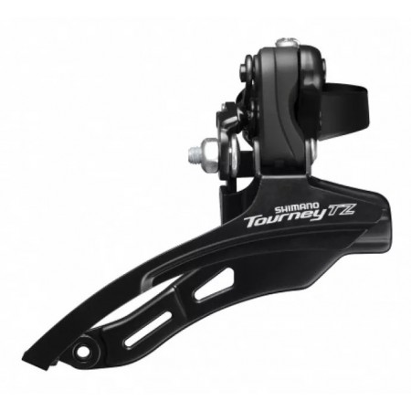 Переключатель передний Shimano Tourney FD-TZ500 3x7(8) нижняя тяга (хомут 28.6) 42T
