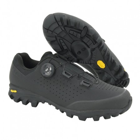 Велотуфли FLR Gravel-Offroad MXT Vibram Black 45