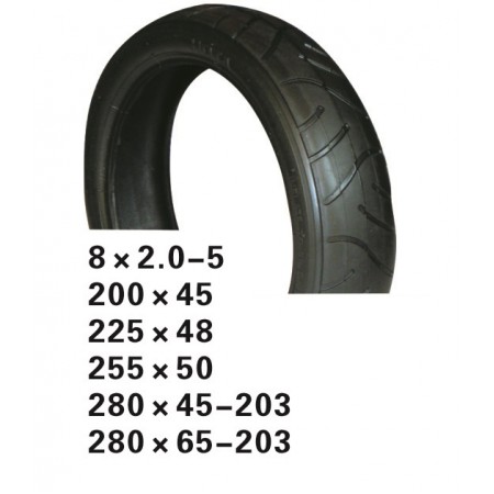 Покрышка 225 x 50 HOTA 09-500192 (чёрный)