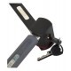 Складной велозамок на ключ ABUS Bordo uGrip 5700/80 см BK ST с кронштейном 05-0011273 (чёрный)