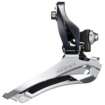 Переключатель передний Shimano FD-R3000 2x9 (черный/нижняя тяга, верхний хомут 34,9/28,6/31,8)