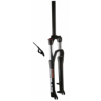Вилка амортизационная RST BLAZE RL 1-0204 27.5"х28,6 ход 100мм гирд. блокировка на руле D (чёрный)