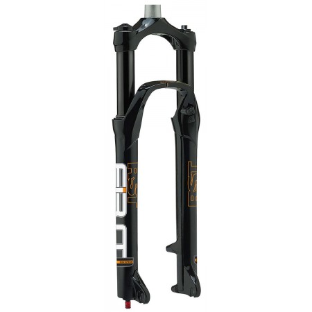 Вилка амортизационная RST F1RST AIR29 1-0430 29"x28,6 ход 100 мм рег. гирд. блокировка+отскок D (чёрный)