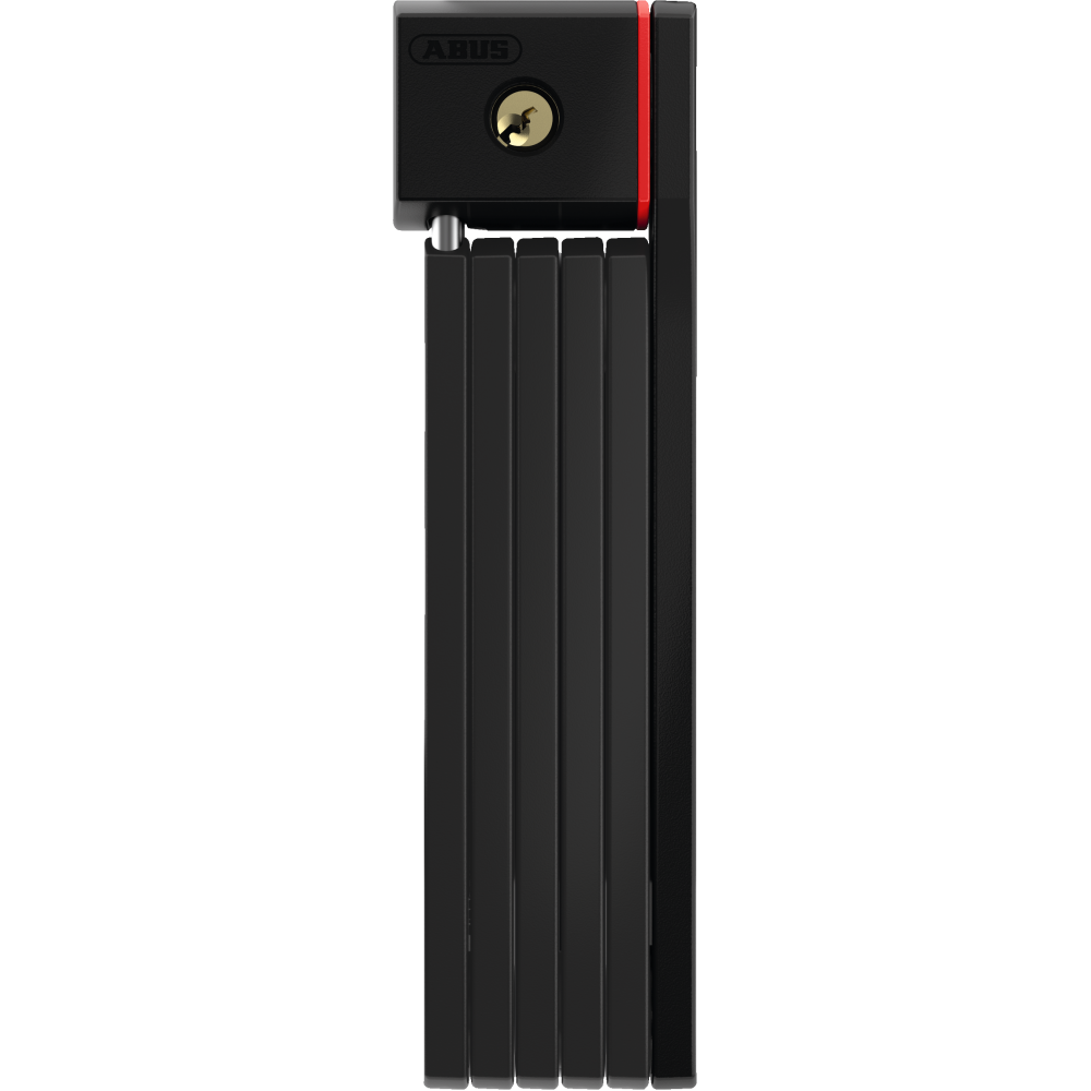 Складной велозамок на ключ ABUS Bordo uGrip 5700/80 см BK ST с кронштейном 05-0011273 (чёрный)