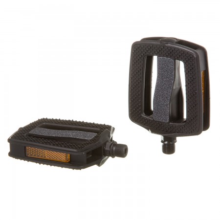 Педали пластиковые со шкуркой STG FP-893ZU ось 9/16"