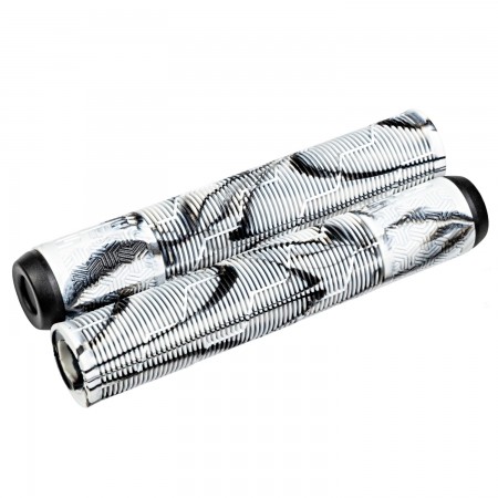 Грипсы STG Gravity (165 мм, белый с черным)