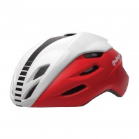Шлем Polisport Aero Road (красный матовый/белый глянцевый/чёрный)