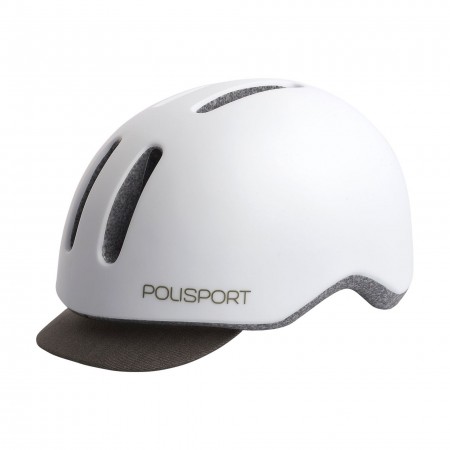 Шлем Polisport COMMUTER (белый матовый/серый)