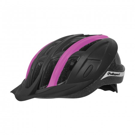 Шлем Polisport RIDE IN (чёрный/фуксия)