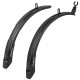 Щитки для велосипеда Polisport Expander 55 Kids 20"/24" 8623800001 (чёрный)