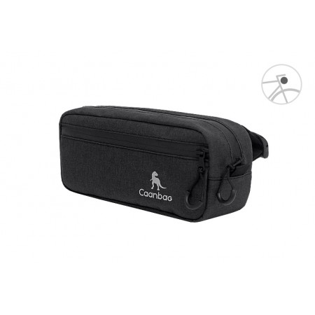 Сумка велосипедная нарульная Caanbag Кирпич (черный, артикул: CAAN-TR-63BL)