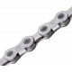 Цепь велосипедная KMC X12 EPT 1/2"х11/128"x126L 12 скоростей (серебристая)