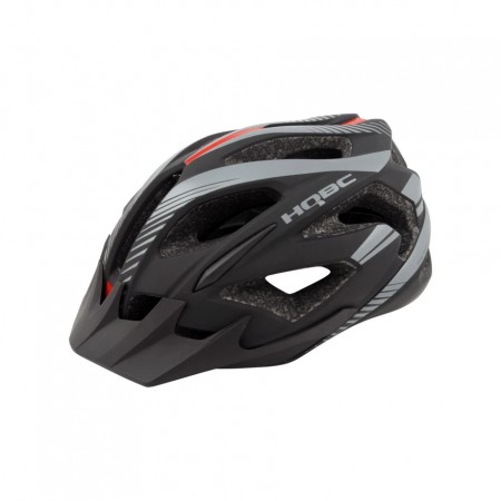 Шлем HQBC, EPIQE, Black/Red matte, р-р 53-58