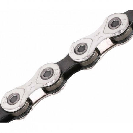Цепь KMC, X12, 12ск., 126зв., Silver/Black, BOX