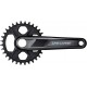 Система шатунов Shimano Deore M6120-1 (для 1x12 ск., 170 мм, интегрированный вал, 32T без каретки, для CL:55мм)