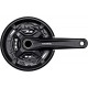 Система шатунов Shimano Altus MT210, 170 мм, 3x9 ск., квадрат, 40/30/22T с защитой (чёрный)