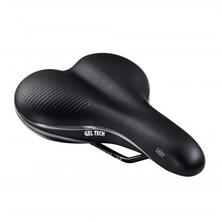 Седло FORCE LADY GEL TECH 20108 (чёрный)