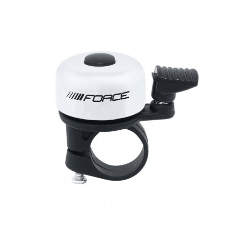Звонок для велосипеда Force MINI 23061 22,2 мм (белый)
