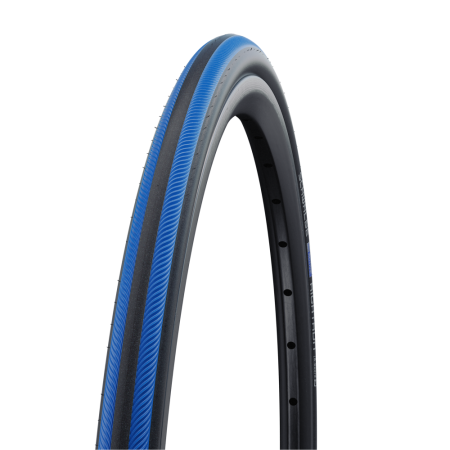 Покрышка Schwalbe RightRun 24x1.00 (25-540), K-Guard, B/GRS/B-SK, HS387, 2Grip, NMC, 50EPI (черно-синяя)