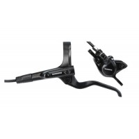 Тормоз Shimano MT201 BL(лев)/BR(пер) дисковый гидравлический 1000 мм (чёрный)