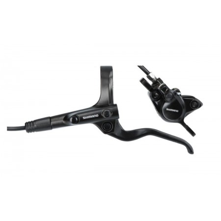 Тормоз Shimano MT201 BL(лев)/BR(пер) дисковый гидравлический 1000 мм (чёрный)