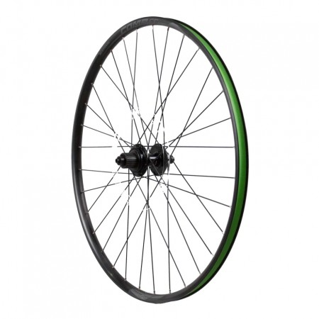 Колесо заднее 27.5" Merida Comp CC, Shimano MT500 9/135 эксцентрик, centerlock, 12ск. Micro-Spline