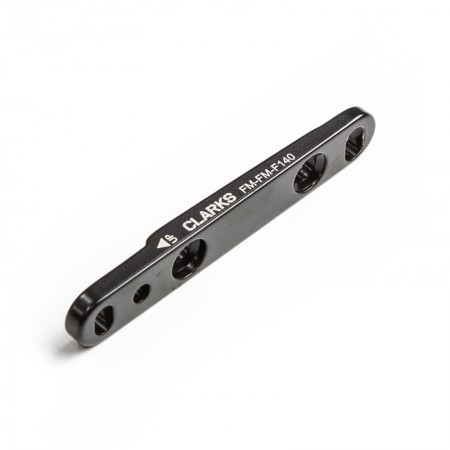 Адаптер для дискового тормоза CLARK`S CB-FMFM-F140/160 (FLAT MOUNT) передний 140/160мм (чёрный)