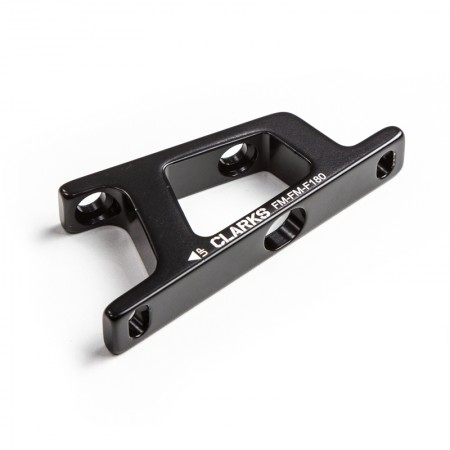 Адаптер для дискового тормоза CLARK`S CB-FMFM-F180 (FLAT MOUNT) передний 180мм (чёрный)