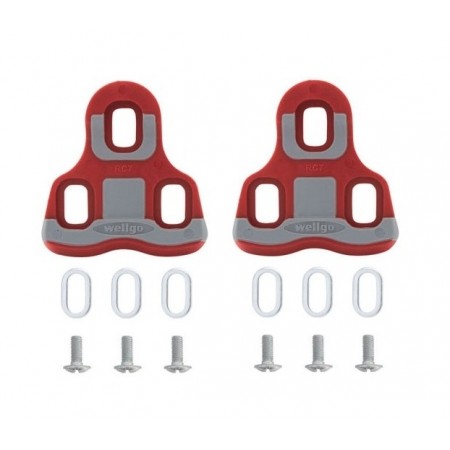 Шипы Force WELGO 68320 шоссе, ход 6 градусов (красные)