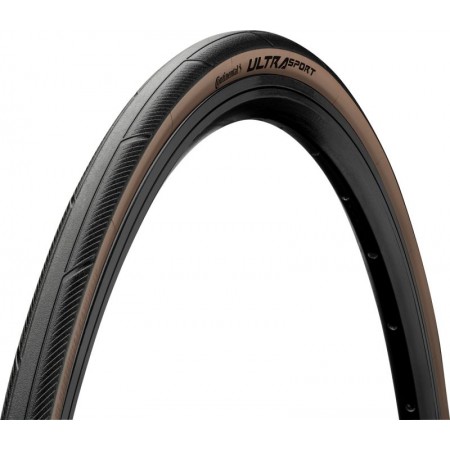 Велосипедная покрышка 700x28C (28-622) Continental Ultra Sport III, складная, 3/180TPI (черно-коричневая)