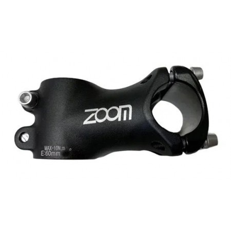 Вынос руля ZOOM TDS-D343B-8 (L-60, 15°, чёрный матовый)