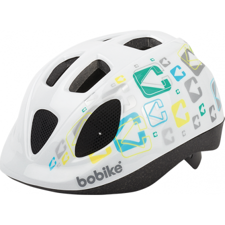 Шлем велосипедный Bobike GO Mate (белый)