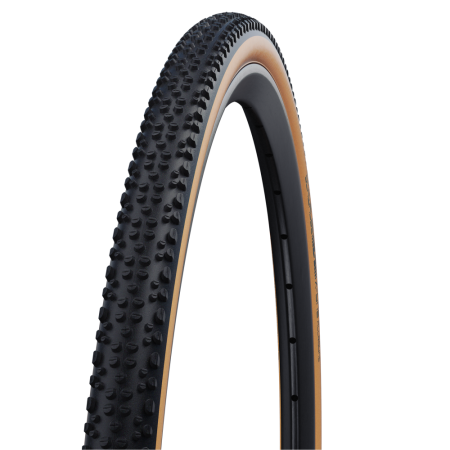 Велосипедная покрышка Schwalbe X-ONE ALLROUND 28x1,30 (33-622), RaceGuard, TLE, складная (Bronze Sidewall)