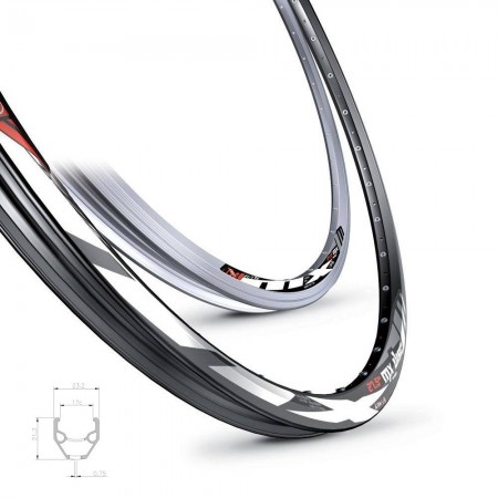 Обод MACH1 MX DISC 26 370552 32 отв. (чёрный)