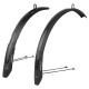 Щитки для велосипеда Polisport Expander City 8624900001 (чёрный)