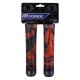Ручки руля резиновые Force BMX145 382084 (чёрно-красные)
