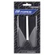 Ручки руля эргономичной формы Force BOW 382161 22,2/130мм с заглушками (черно-серый)
