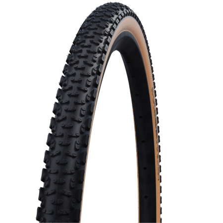Велосипедная покрышка Schwalbe G-ONE ULTRABITE 28x1,50 (40-622), RaceGuard, TLE, складная (Bronze Sidewall)