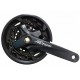 Система Shimano Altus FC-M2000 170 мм кв. 40/30/22 с защитой и болтами (чёрный)