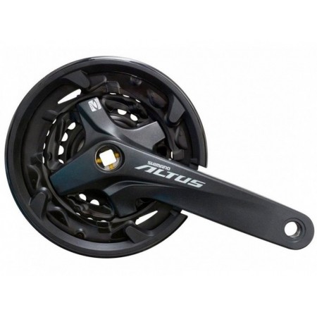 Система Shimano Altus FC-M2000 175 мм кв. 40/30/22 с защитой и болтами (чёрный)