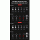 Фара/Фонарь двухсторонний GACIRON V20S-1500 1400LM+100LM Micro USB 4800mAh 07-300147