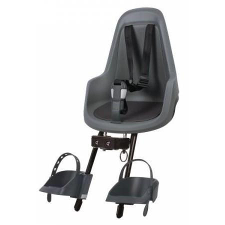 Детское велокресло Bobike GO Mini 8012500005 (тёмно-серый)