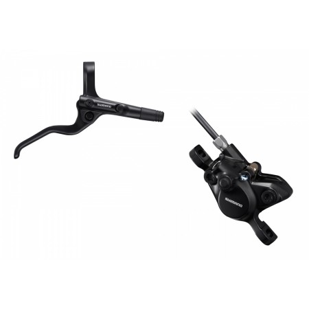 Тормоз Shimano MT201 BL(прав)/BR(задн) дисковый гидравлический 1700 мм (чёрный)