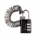 Замок кодовый Force SMALL 2 49109 3/1200мм (чёрный)