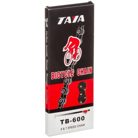 Цепь велосипедная Taya TB-600 6/7/8 ск. 116 звеньев